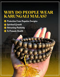 Buy Authentic Karungali Mala Online: 108 Ebony Wood Beads